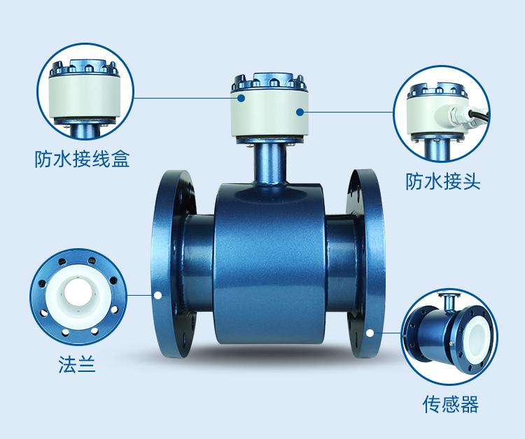 DN400分體型電磁流量計